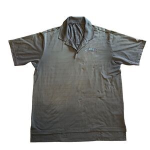 Columbia University Polo. Gray and Blue. Adidas. Sz XL. (See measurements). EUC